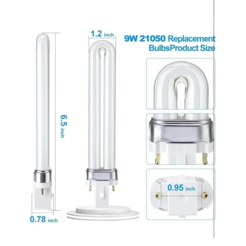 3 Pack 9W Bug Zapper Replacement‎ Bulbs Compatible with Dynatrap light bulbs